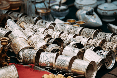 Hallmarked Napkin Rings / Trinkets buying service - The Gold Company
