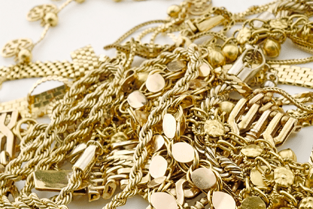 Scrap Metal / Unmarked Gold Items buying service - The Gold Company